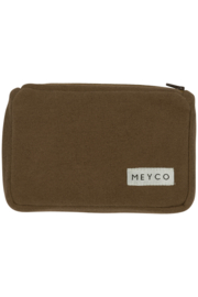 Meyco Billendoekjes Etui Knit Basic - Chocolate