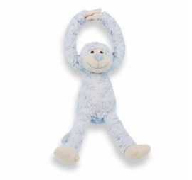 Knuffel Slingeraapje Funnies Blauw