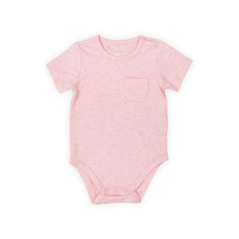 Brievenbus Kraamcadeau - Romper + Rammel + Bijtring- Roze