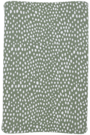 Aankleedkussenhoes Cheetah - Forest Green- 50x70cm