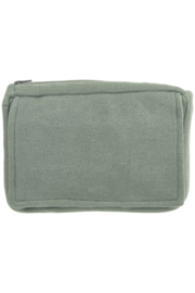 Meyco Billendoekjes Etui Knit Basic - Forest Green