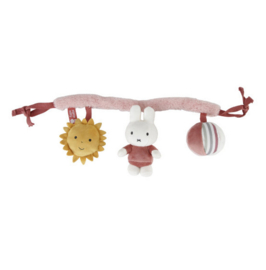 Nijntje Fluffy Wagenspanner Pink