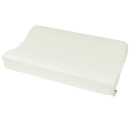 Aankleedkussenhoes Hydrofiel Uni - White - 50x70cm