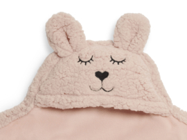 Wikkeldeken Bunny Pale Pink - Jollein