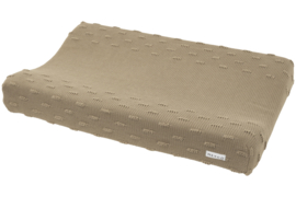 Aankleedkussenhoes Knots - Taupe- 50x70cm