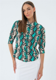 Wild snake blouse