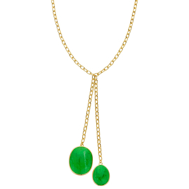 Necklace groen