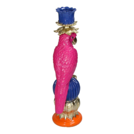 Kandelaar Vogel (Roze)