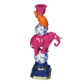 Kandelaar Olifant (Roze)