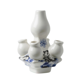 Stapelgekte Loes van Delft Blauw top