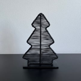 Kerstboom Colmore, zwart