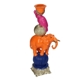 Kandelaar Olifant (Oranje)
