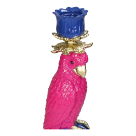 Kandelaar Vogel (Roze)