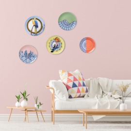 Wandbord Mandala Koraalrood