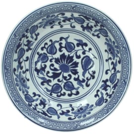 Schaal Blauw, 31 cm