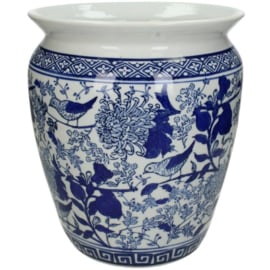 Bloempot Blauw, 28 cm