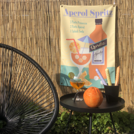 Outdoor wanddoek Aperol Spritz