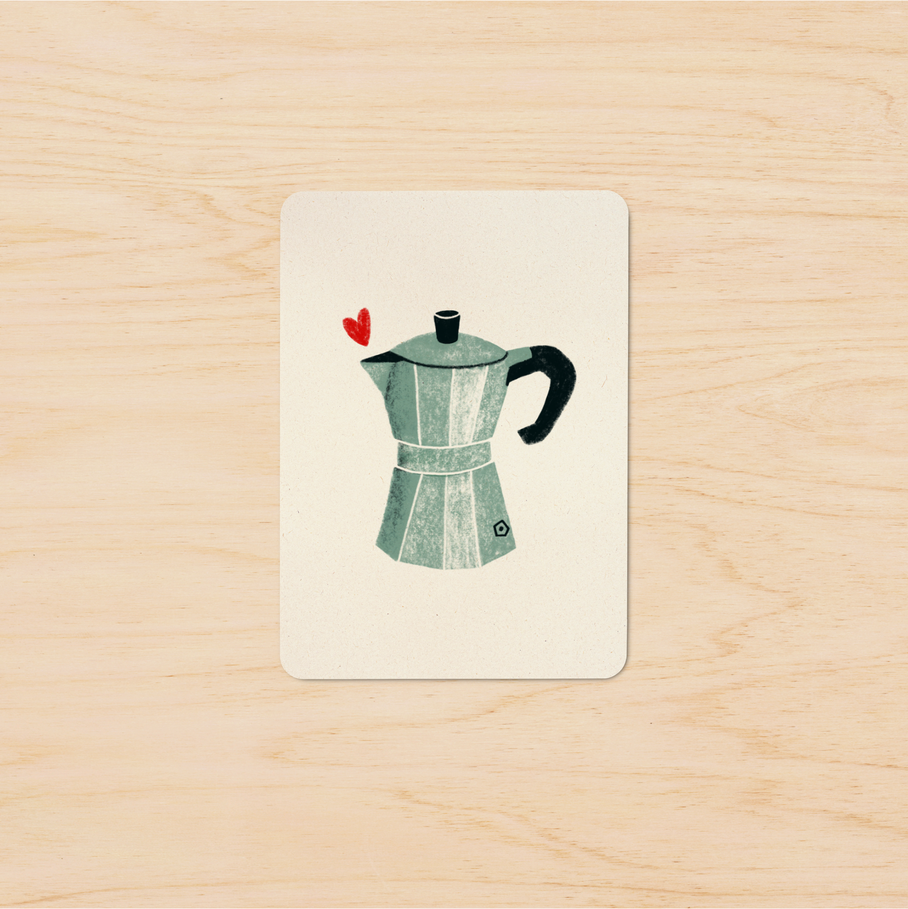 Mini card | Coffee pot
