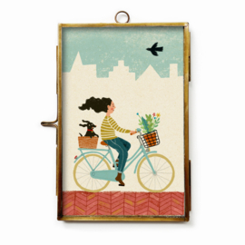 Glass frame | 100x150mm | Trip to town