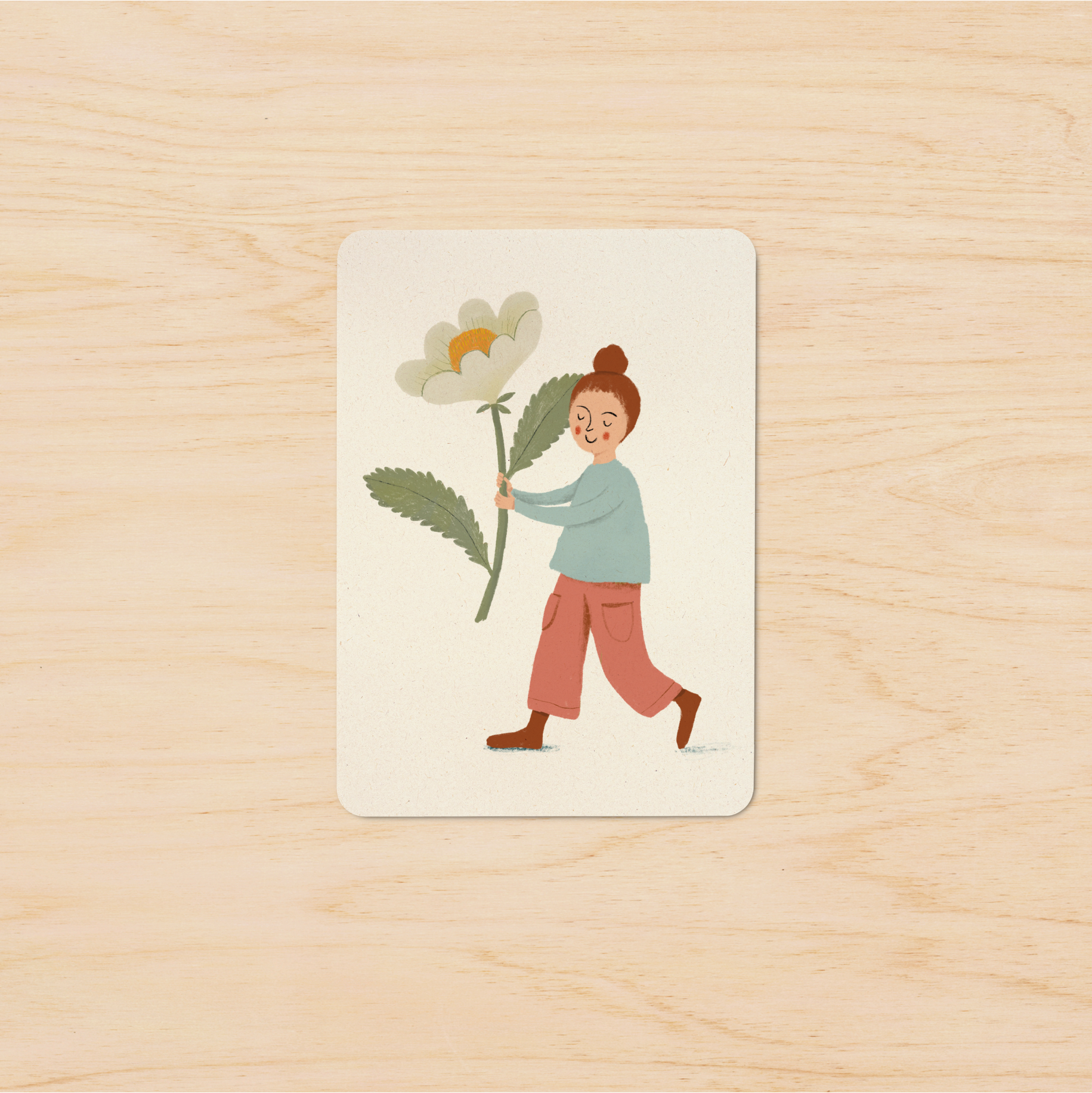 Mini card | Cheer up flower