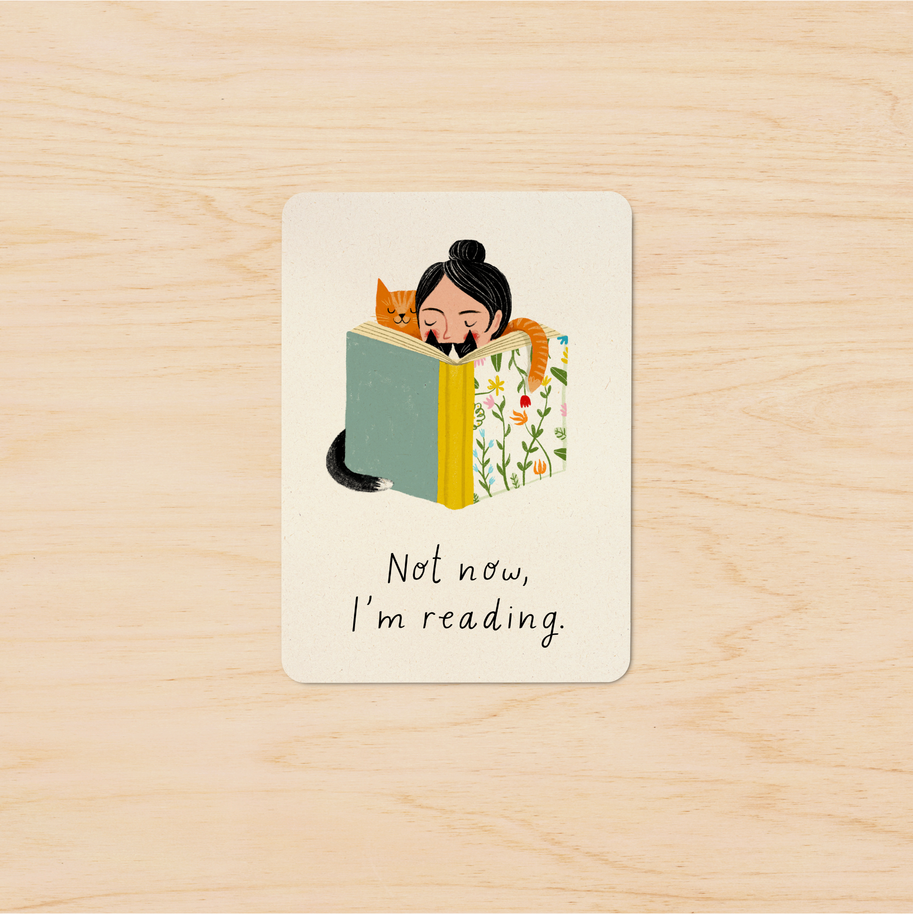 Mini card | Bookworm