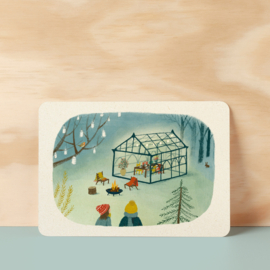 Postcard | Winter garden party