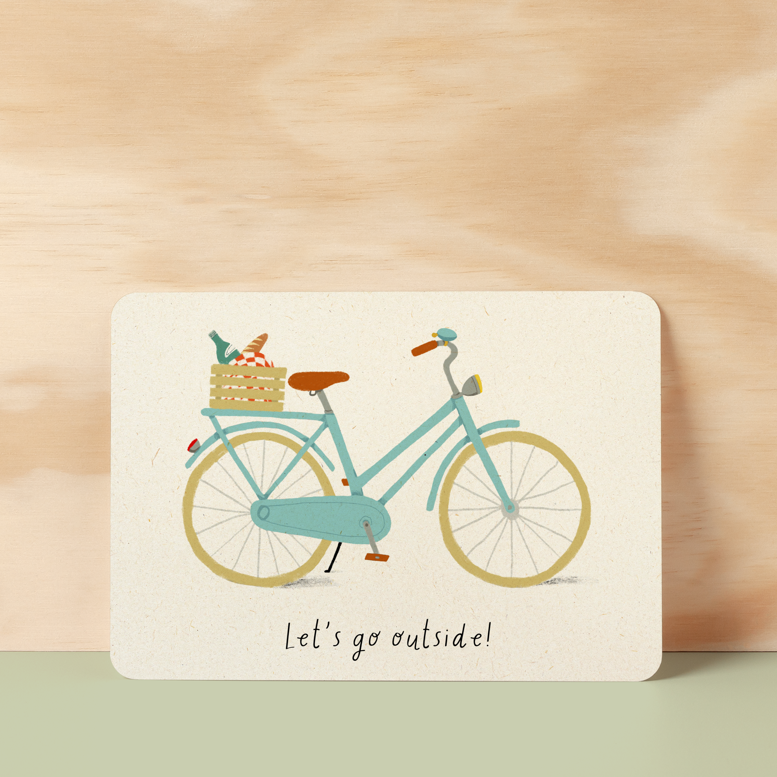 Postcard | Let’s go outside!