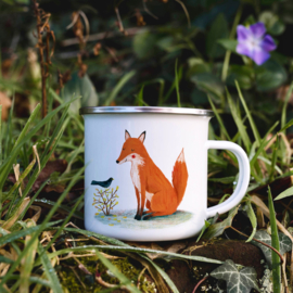 Enamel mug | Fox