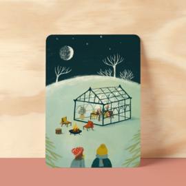 Postcard | Winter garden party