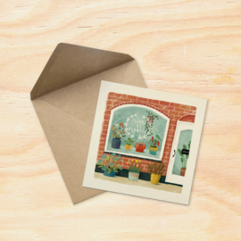 Greeting card | The florist