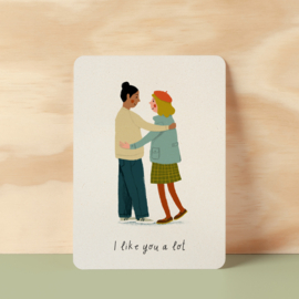 Postcard | I like you a lot - 1