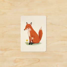Note card | Fox