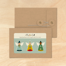 Christmas angel garland hangers