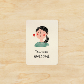 Note card | Awesome