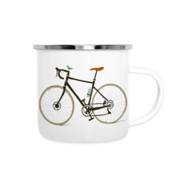 Enamel mug | Race bike