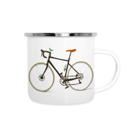Enamel mug | Enjoy the Ride