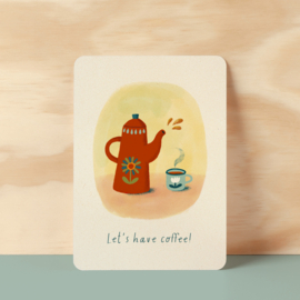 Postcard | Let’s have coffee!