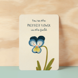 Postcard | The prettiest flower