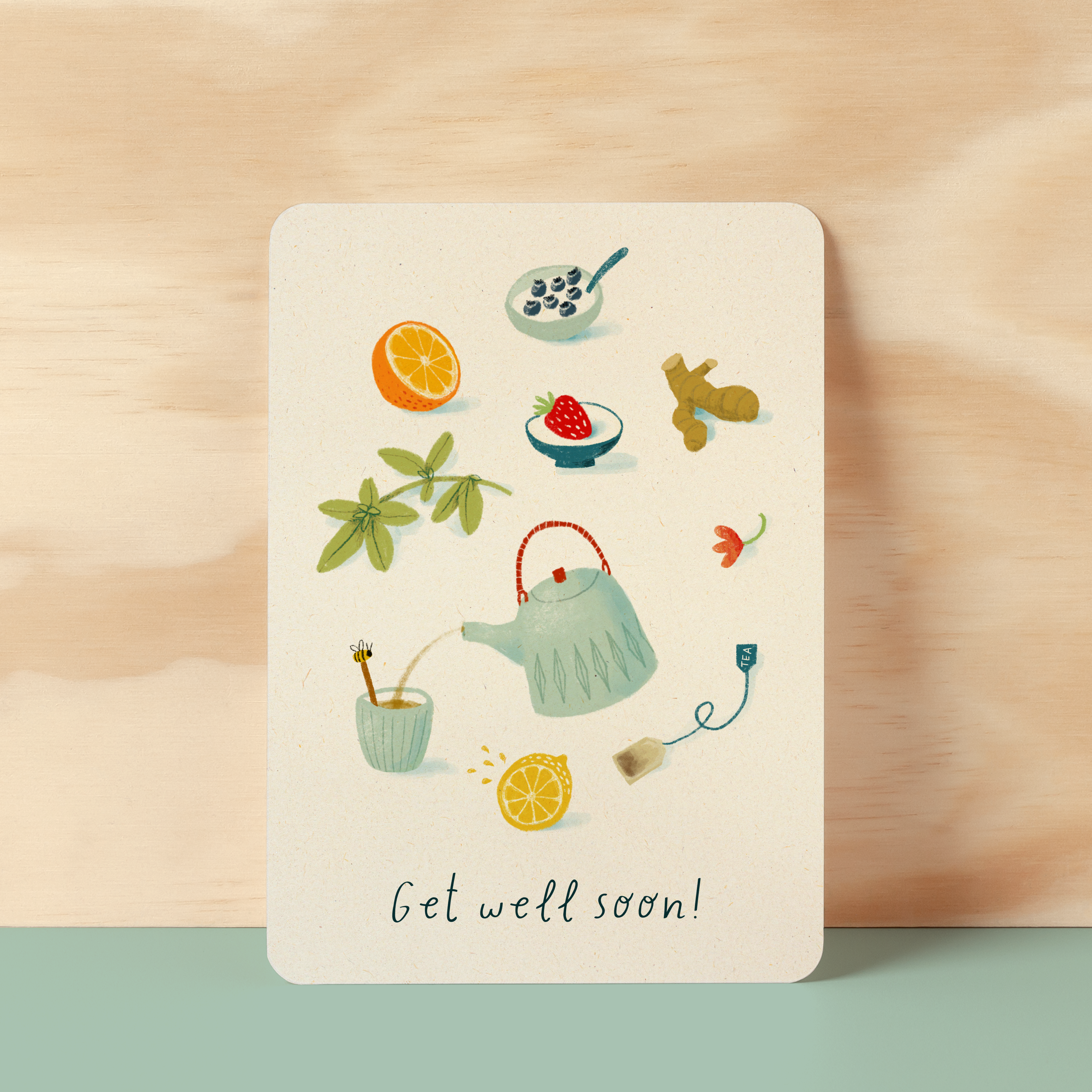 Postcard | Get well soon!