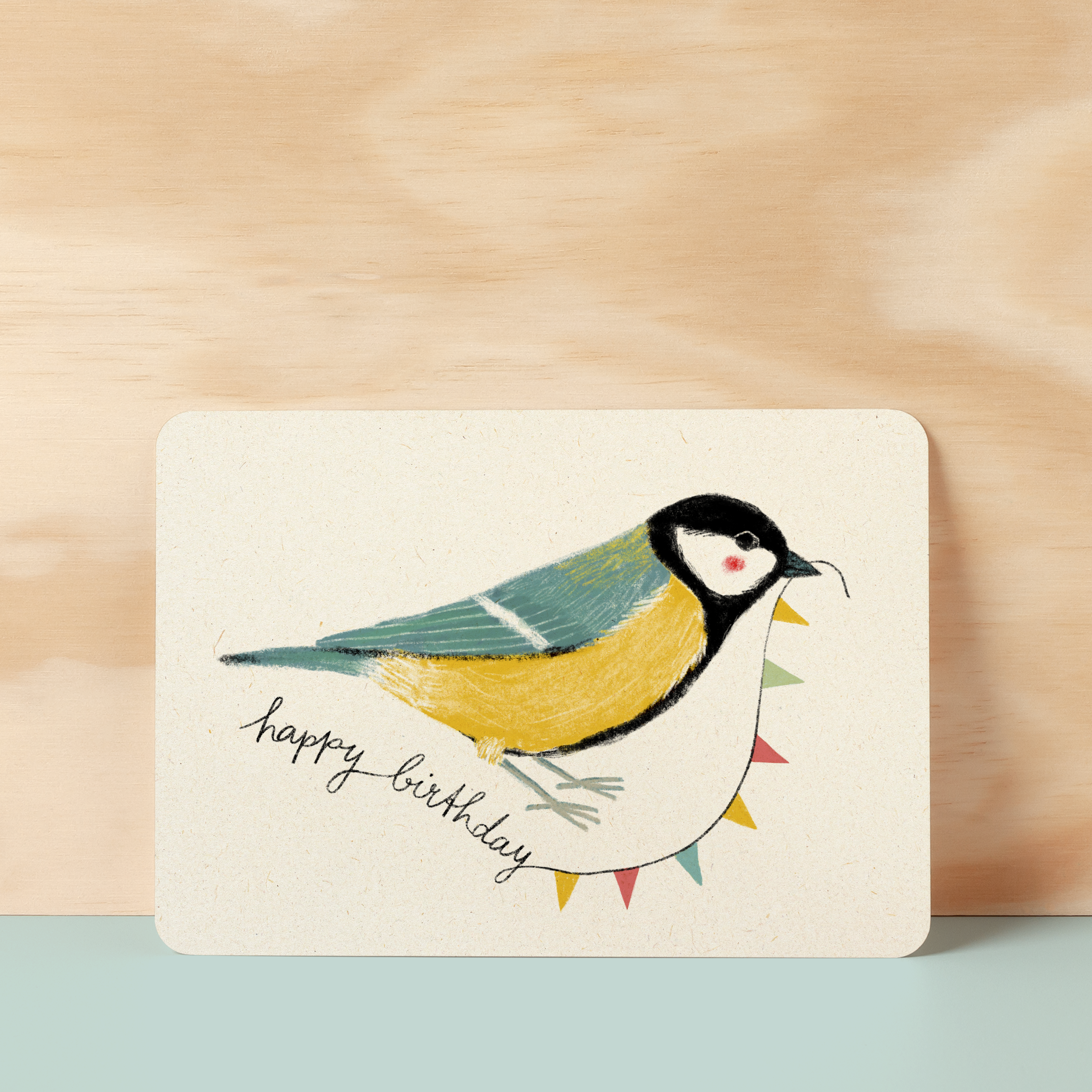 Postcard | Birthday bird