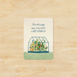 Note card | Flourish
