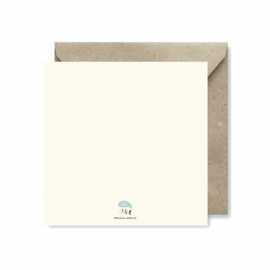 Folded square card |  You are here.