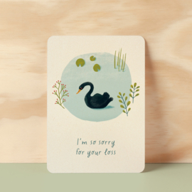 Postcard | I’m so sorry for your loss