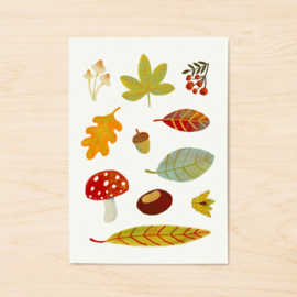 A5 print | Autumn finds