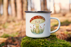 Enamel mug | Amanita