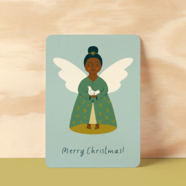 Postcard | Angel with dove