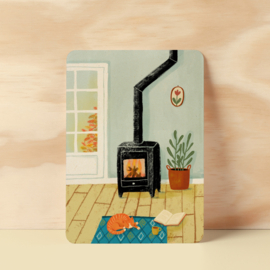 Postcard | The woodstove