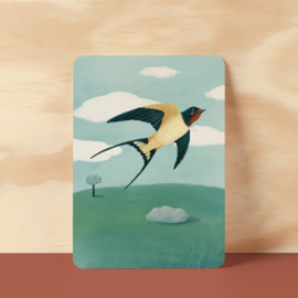 Postcard | Barn swallow