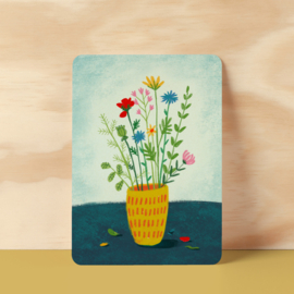 Postcard | Field flowers