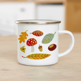 Enamel mug | Autumn collection